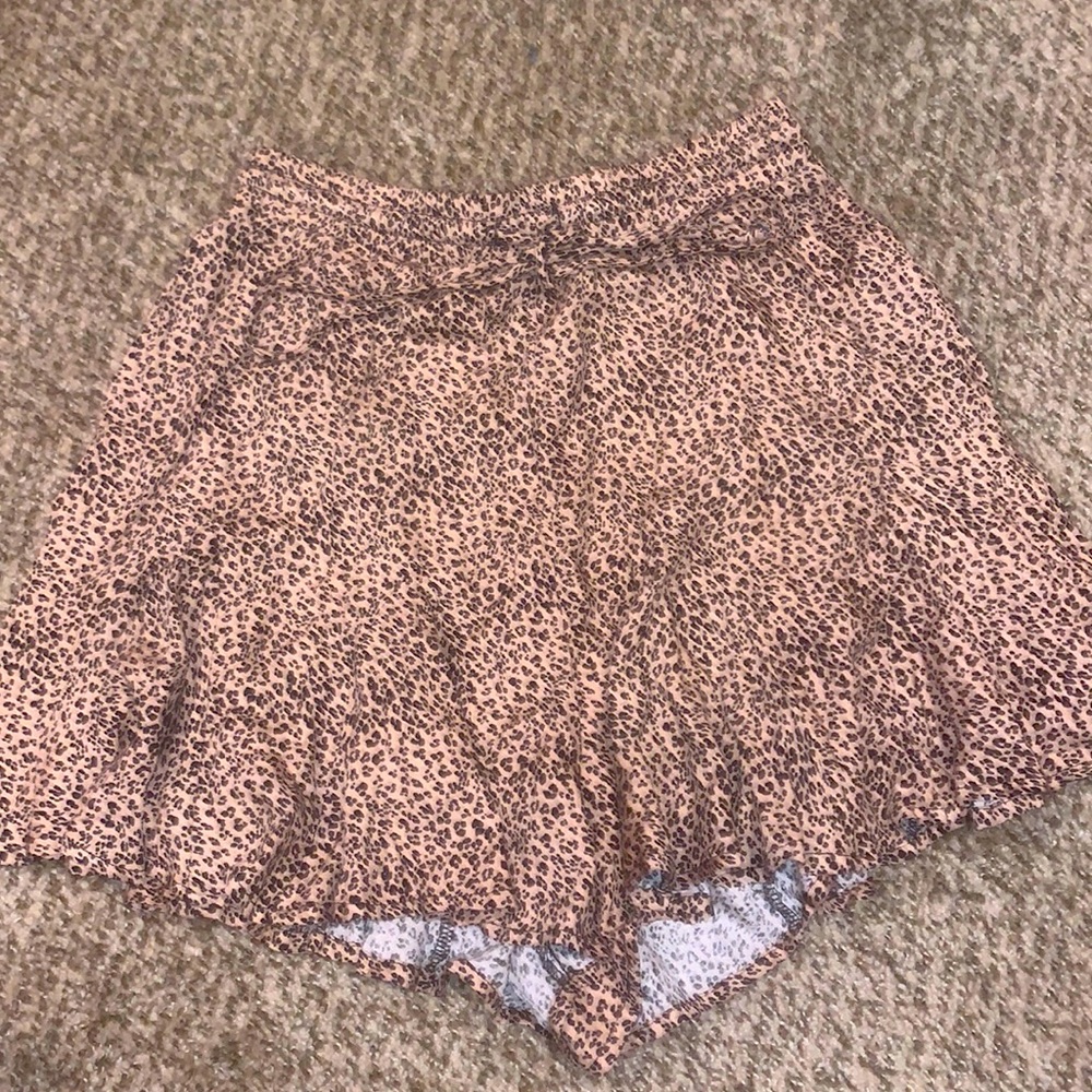 Cheetah print skirt